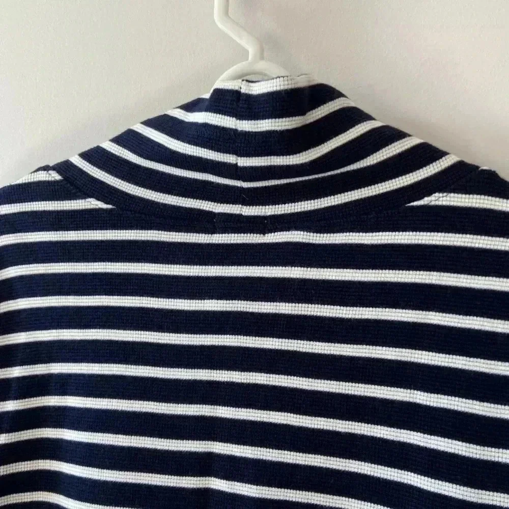 J. Crew Factory‎ Striped Funnelneck Sweatshirt Xs